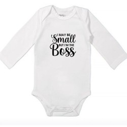967- i may be small but im the boss romper 967- i may be small but im the boss romper