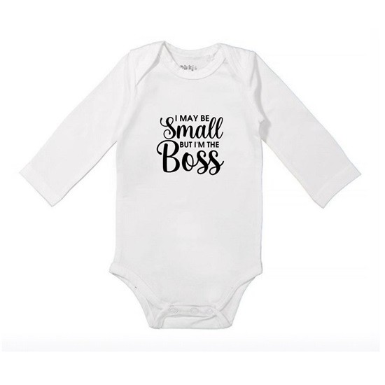 967- i may be small but im the boss romper