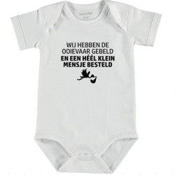 499- Wij hebben de ooievaar gebeld en een heel klein mensje besteld 499- Wij hebben de ooievaar gebeld en een heel klein mensje besteld