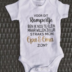 398-Zwangerschaps aankondiging romper 398-Zwangerschaps aankondiging romper