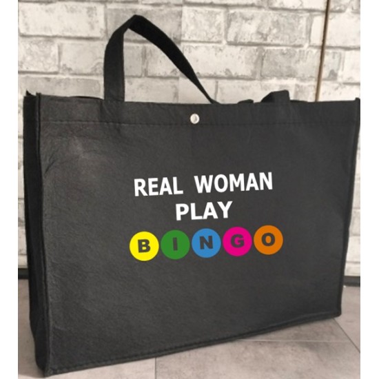 961- Real woman play bingo tas