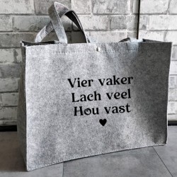 973- Vier Vaker lach veel hou vast tas 973- Vier Vaker lach veel hou vast tas