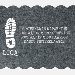 1004- Sinterklaas schoenzet matje 1004- Sinterklaas schoenzet matje