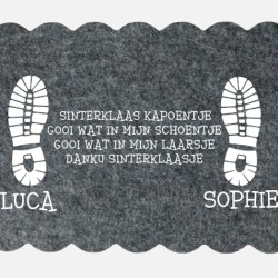 1004- Sinterklaas schoenzet matje