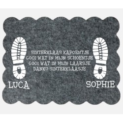 1004- Sinterklaas schoenzet matje