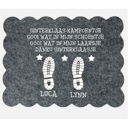 1004- Sinterklaas schoenzet matje