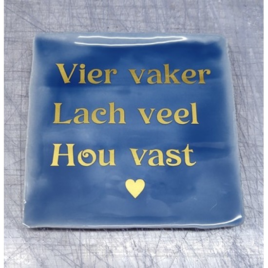 958- Vier vaker lach veel hou vast