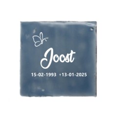 896- Gedenktegel met naam 896- Gedenktegel met naam