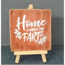 934-Tegeltje Home is where the fart is 934-Tegeltje Home is where the fart is