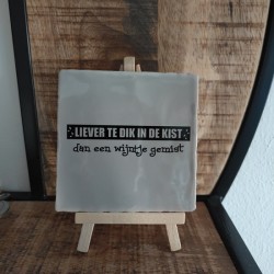 1008- Liever te dik in de kist dan een wijntje gemist