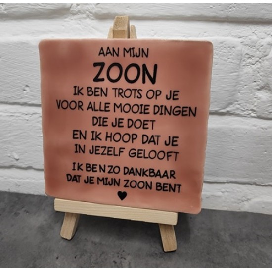 979- Trots tegeltje 979- Trots tegeltje