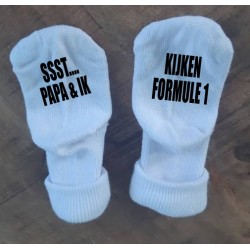 381-Ssst papa en ik kijken formule 1 sokjes 381-Ssst papa en ik kijken formule 1 sokjes