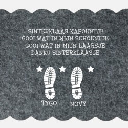 1004- Sinterklaas schoenzet matje