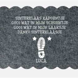 1004- Sinterklaas schoenzet matje 1004- Sinterklaas schoenzet matje