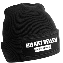 071-Mij niet bellen muts 071-Mij niet bellen muts