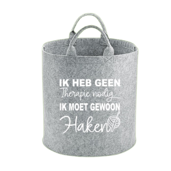 271- Ik heb geen therapie nodig ik moet gewoon haken 271- Ik heb geen therapie nodig ik moet gewoon haken