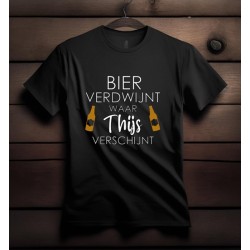 286- Bier shirt met naam 286- Bier shirt met naam
