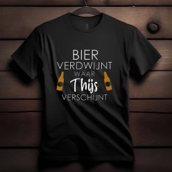 286- Bier shirt met naam 286- Bier shirt met naam