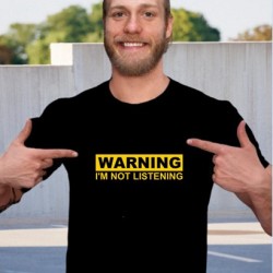 840- Warning im not listening 840- Warning im not listening