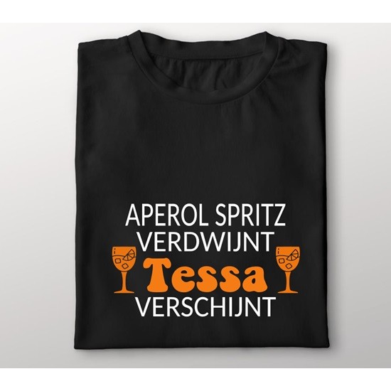 802- Aperol spritz vedwijn shirt