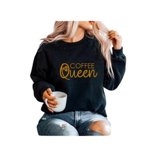 200-Coffee queen Sweater