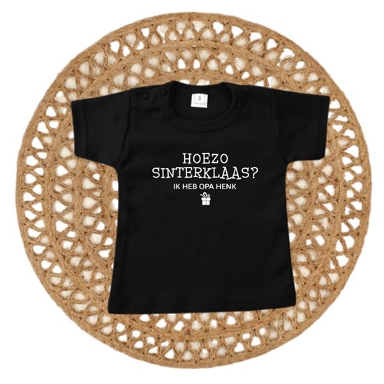 796- Hoezo sinterklaas shirt  met naam