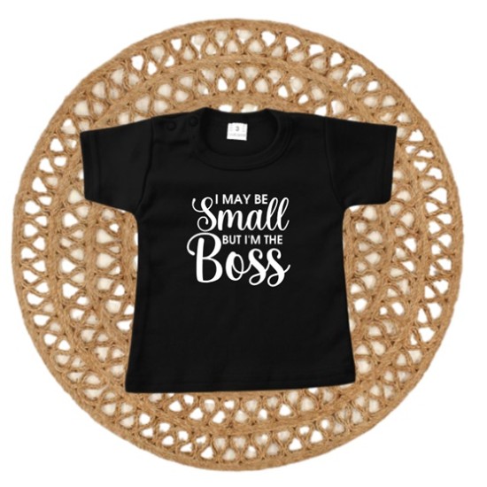 969- I may be small but im the boss shirtje