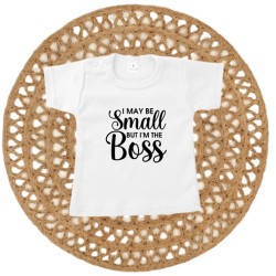 969- I may be small but im the boss shirtje