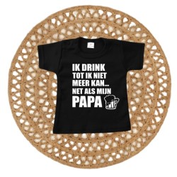 359- Ik drink shirtje 359- Ik drink shirtje
