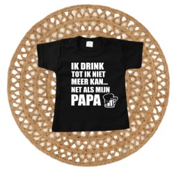 359- Ik drink shirtje 359- Ik drink shirtje