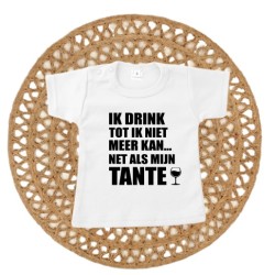 359- Ik drink shirtje 359- Ik drink shirtje