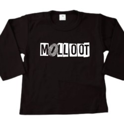 1001- Molloot babyshirt-  kindershirt