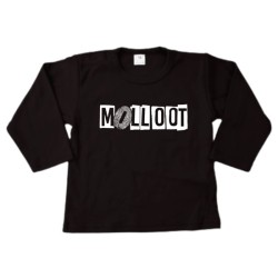 1001- Molloot babyshirt-  kindershirt