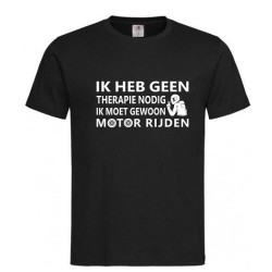 373- Ik heb geen therapie nodig ik moet gewoon motorrijden