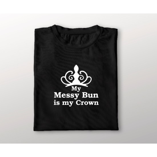 971-My messy bun is  my crown