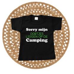 749- Sorry mijn oortjes liggen op de  camping