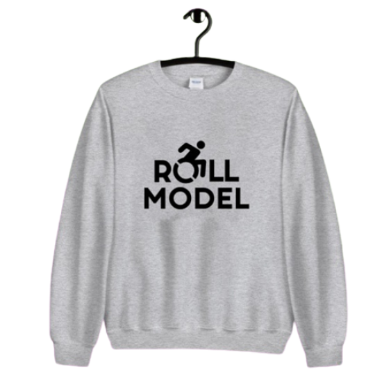 138- roll model sweater