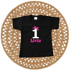 801- Verjaardagshirtje 1 met naam