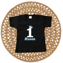 801- Verjaardagshirtje 1 met naam 801- Verjaardagshirtje 1 met naam