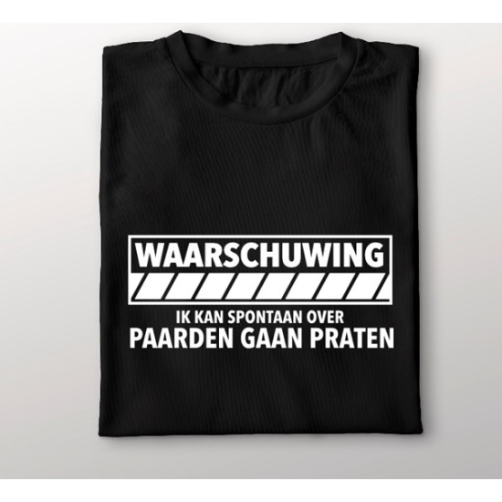 931-  Waarschuwing ik kan spontaan gaan praten over