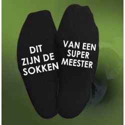 377- Dit zijn de sokken van een super juf - meester  377- Dit zijn de sokken van een super juf - meester