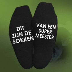 377- Dit zijn de sokken van een super juf - meester  377- Dit zijn de sokken van een super juf - meester