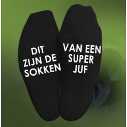 377- Dit zijn de sokken van een super juf - meester  377- Dit zijn de sokken van een super juf - meester