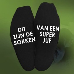 377- Dit zijn de sokken van een super juf - meester  377- Dit zijn de sokken van een super juf - meester