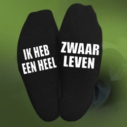 205-Zwaar leven sokken 205-Zwaar leven sokken