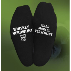531- Whiskey sokken met naam 531- Whiskey sokken met naam