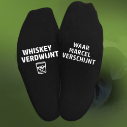 531- Whiskey sokken met naam 531- Whiskey sokken met naam